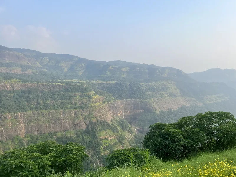 view of Kaataldhar waterfall