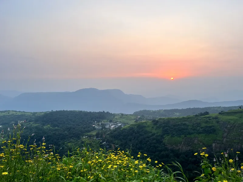 Sunset at Lonavala